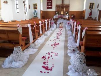 Dekoracje Sal weselnych i Kościołów  | Dekoracje ślubne Chorzele, mazowieckie