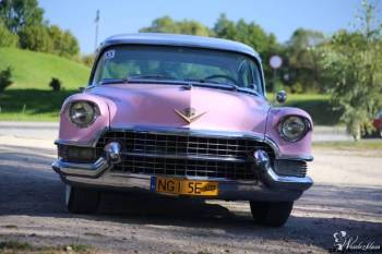 Cadillac 1955.Jedyna kopia w Polsce legendarnego auta Elvisa Presleya, Samochód, auto do ślubu, limuzyna Korsze