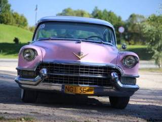 Cadillac 1955.Jedyna kopia w Polsce legendarnego auta Elvisa Presleya,  Ryn