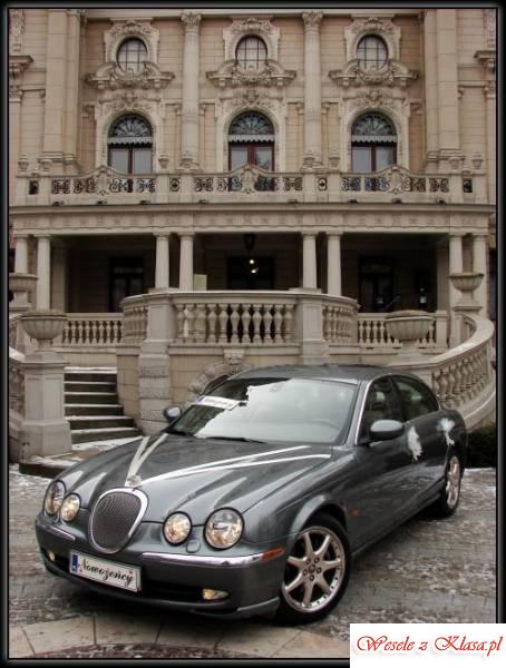 Srebrny Jaguar S-TYPE - idealny na Twój Ślub | Auto do ślubu Łódź, łódzkie - zdjęcie 1