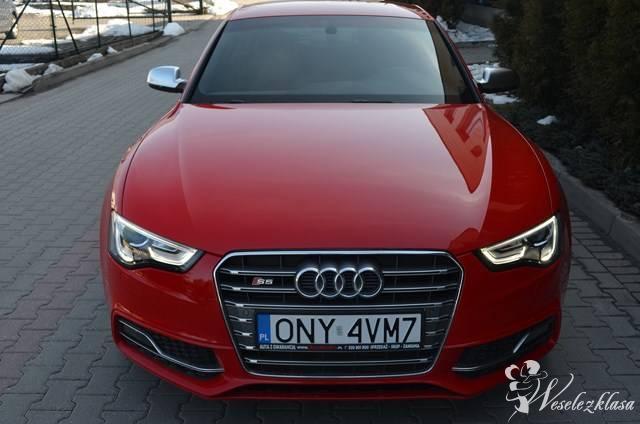 Najnowsze Audi S5 najwyższa klasa, czerwona perła! | Auto do ślubu Kraków, małopolskie - zdjęcie 1