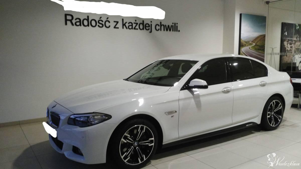 BMW 5 F10 M-pakiet Śliczny Biały :)  | Auto do ślubu Legnica, dolnośląskie - zdjęcie 1