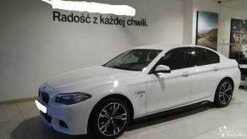 BMW 5 F10 M-pakiet Śliczny Biały :)  | Auto do ślubu Legnica, dolnośląskie