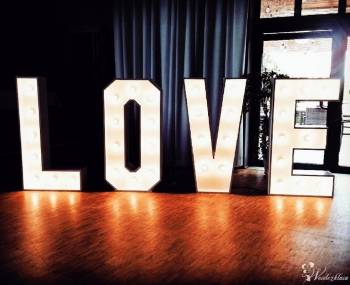 Napis LOVE - 140 cm wysokości - wolne terminy 2019!, Napis Love Koluszki