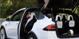 Tesla biala Model X do Slubu, Poznań - zdjęcie 2