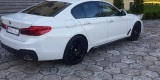Ekskluzywne *nowe* BMW  G30 M-pakiet do slubu *Biały* | Auto do ślubu Mława, mazowieckie - zdjęcie 3