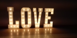 Napis LOVE | Dekoracje światłem Stalowa Wola, podkarpackie - zdjęcie 2