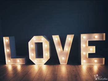 Świecący napis LOVE | Napis Love Płock, mazowieckie