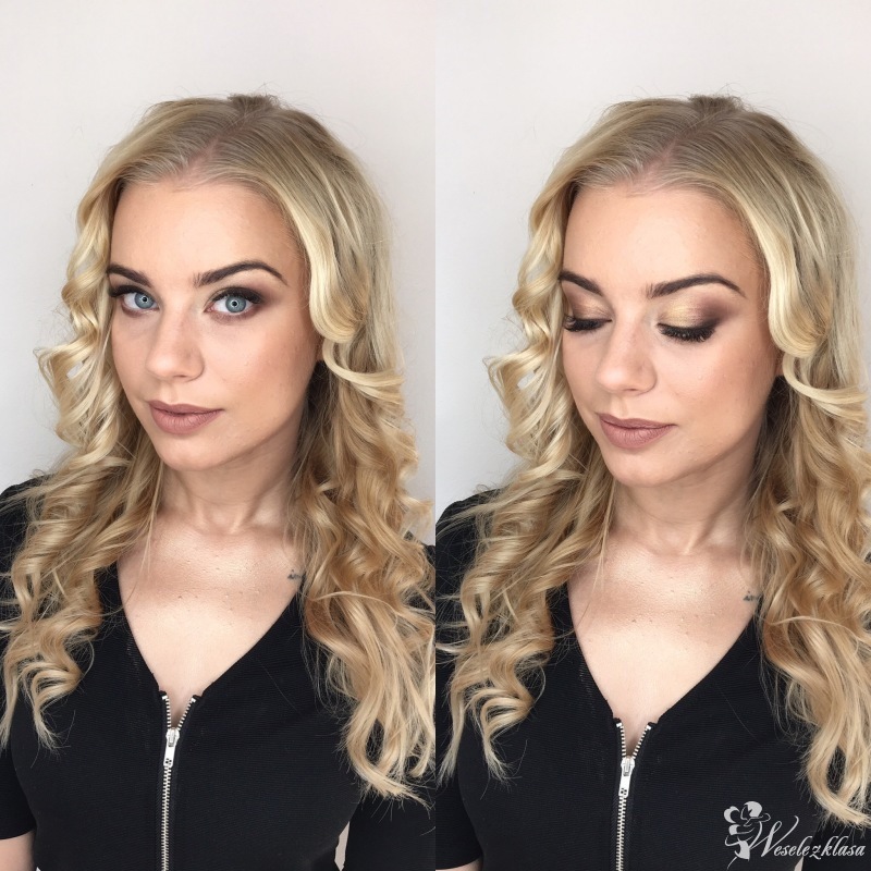 Profesjonalny makijaż ślubny, wieczorowy Anna Kolowca Make Up Artist, Wrocław - zdjęcie 1