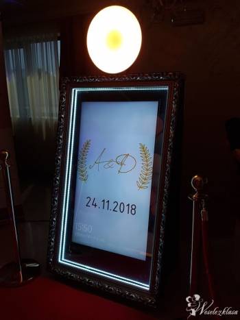 NOWOCZESNA FOTOBUDKA!Fotolustro Magic Mirror! Niepowtarzalna atrakcja! | Fotobudka na wesele Nowy Targ, małopolskie