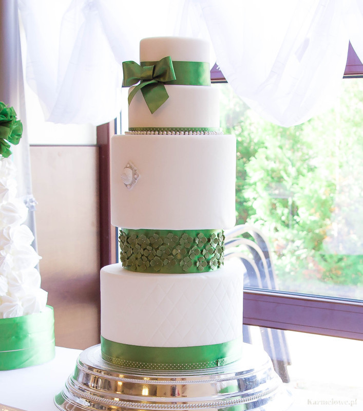 Najpiękniejsze torty weselne - Cukiernia Artystyczna KARMELOWE | Tort weselny Komorniki, wielkopolskie - zdjęcie 1