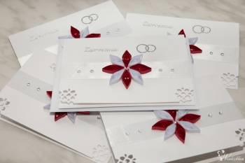 Zaproszenia ślubne ręcznie robione - wyjątkowe, dużo wzorów do wyboru | Zaproszenia ślubne Bielsko-Biała, śląskie