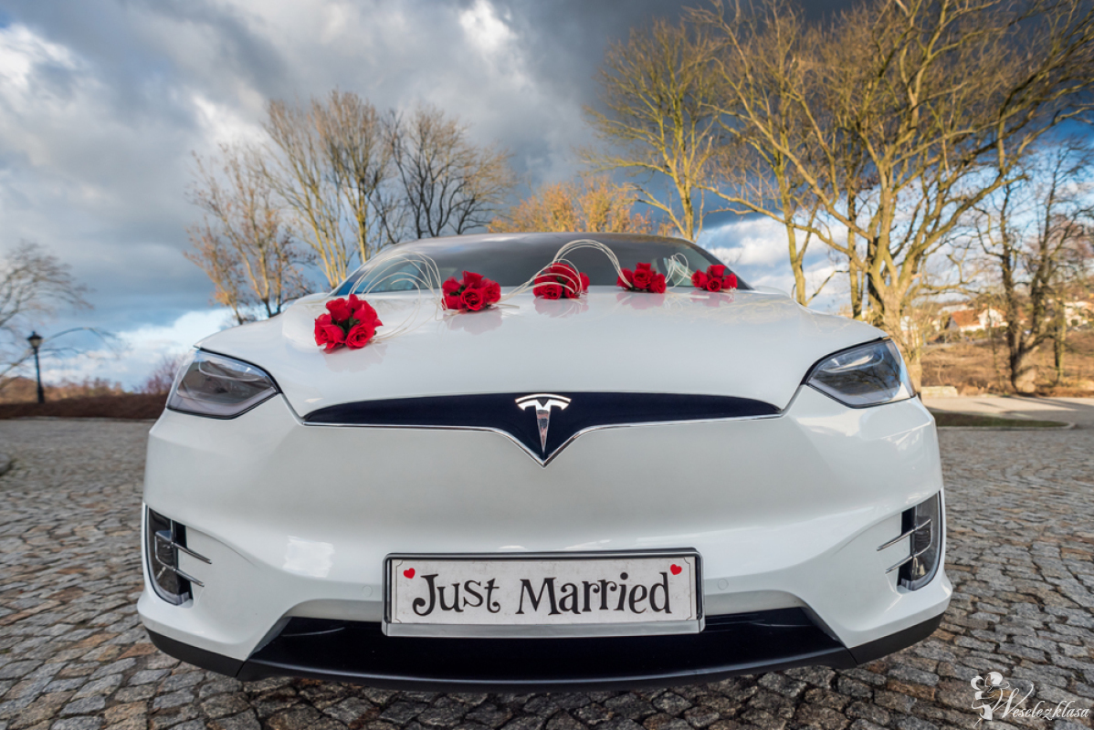 Elektryczna Tesla X- wyjątkowe auto do ślubu | Auto do ślubu Gostynin, mazowieckie - zdjęcie 1