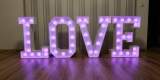 FunFotoParty - Napis LOVE LED zmiana koloru żarówek przy pomocy pilota, Dębica - zdjęcie 3