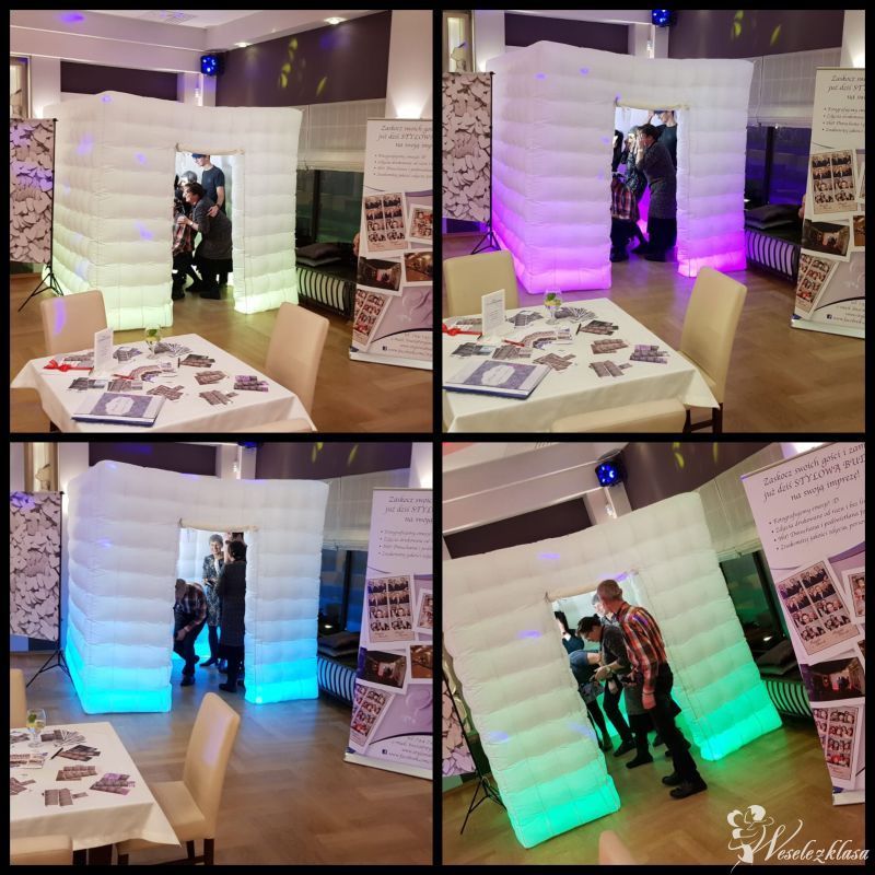 FOTOBUDKA STYLOWA BUDKA Fotokabina /Tła ścianki, Łódź - zdjęcie 1