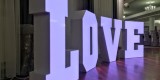 Napis litery LOVE podświetlany LED RGB na wesele Różne kolory! WYNAJEM, Radom - zdjęcie 2