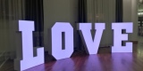 Napis litery LOVE podświetlany LED RGB na wesele Różne kolory! WYNAJEM, Radom - zdjęcie 3