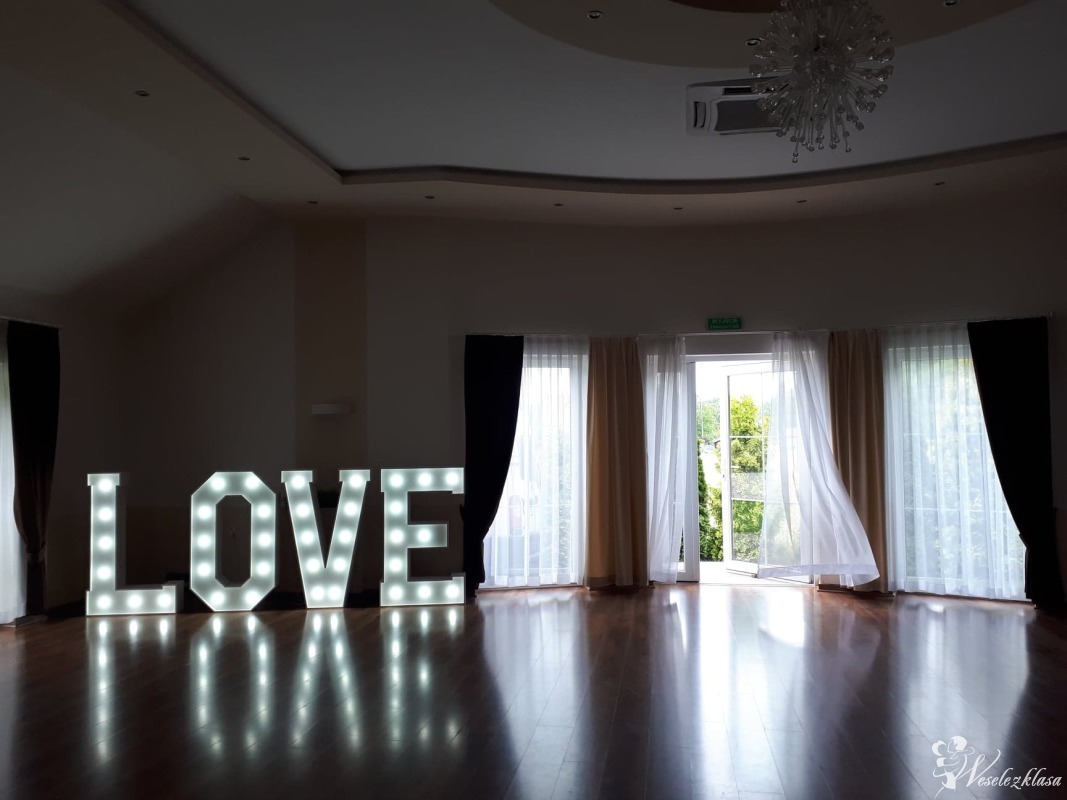 Napis LOVE LED na wesele poprawiny Hit Wesel | Dekoracje światłem Stary Sącz, małopolskie - zdjęcie 1