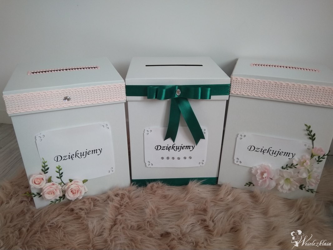 Pudełko na koperty, pudełka, pudełka personalizowane | Prezenty ślubne Nisko, podkarpackie - zdjęcie 1