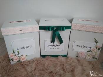 Pudełko na koperty, pudełka, pudełka personalizowane, Prezenty ślubne Ulanów