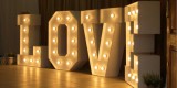 Dekoracje sal weselnych dekoracje ślubne, dekoracje światłem led, LOVE, Trzemeśnia - zdjęcie 5