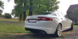 Piękny biały Jaguar XF na 20 calowych felgach | Auto do ślubu Szprotawa, lubuskie - zdjęcie 5