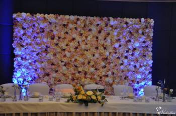 BUKIETOVA - ścianka kwiatowa, Dekoracje ślubne Opalenica