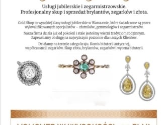 Szymanski Gold-Shop | Obrączki, biżuteria Warszawa, mazowieckie