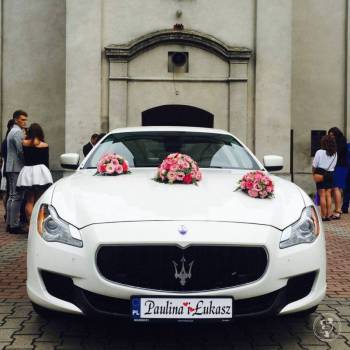 Wynajem Maserati Quattroporte VI, silnik Ferrari | Auto do ślubu Mysłowice, śląskie