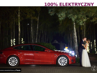 Elektryczne auto do ślubu Tesla S - lepsze od Audi BMW Jaguar Porsche,  Katowice
