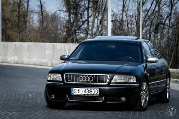 Audi S8 D2 4.2 V8 - elegancka limuzyna do ślubu, Samochód, auto do ślubu, limuzyna Koziegłowy