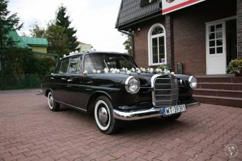 Czarny Mercedes W110 1962 rok | Auto do ślubu Zambrów, podlaskie