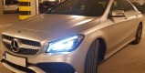 Srebrny Mercedes CLA AMG do ślubu | Auto do ślubu Kraków, małopolskie - zdjęcie 4