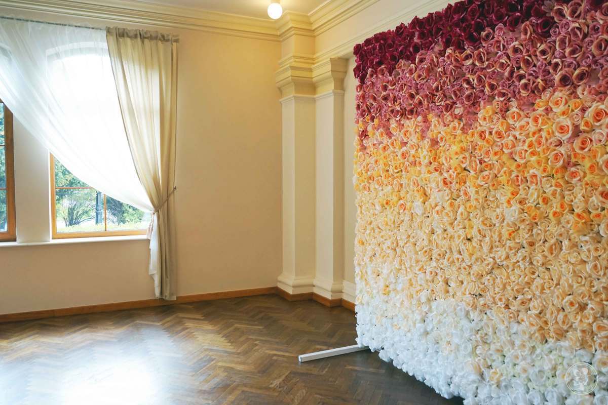 Ścianka kwiatowa, ścianka na wesele, Czechowice-Dziedzice - zdjęcie 1