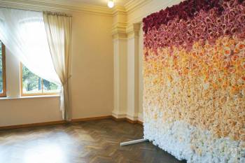 Ścianka kwiatowa, ścianka na wesele | Dekoracje ślubne Czechowice-Dziedzice, śląskie