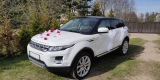 Auto do ślubu Range Rover Evoque biało czarny panorama 20' 240 KM | Auto do ślubu Warszawa, mazowieckie - zdjęcie 2