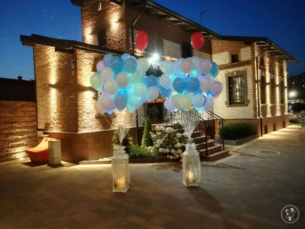 Koronkowy Motylek Balony LED z wyjątkową oprawą | Balony, bańki mydlane Bytom, śląskie - zdjęcie 1