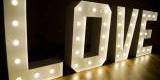 Napis LOVE litery LED, dekoracja na ślub, wesele, rocznice, wynajem | Dekoracje światłem Łódź, łódzkie - zdjęcie 2