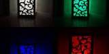 Dekoracyjna kolumna ażurowa z multikolorowy ledem | Dekoracje światłem Zwoleń, mazowieckie - zdjęcie 3