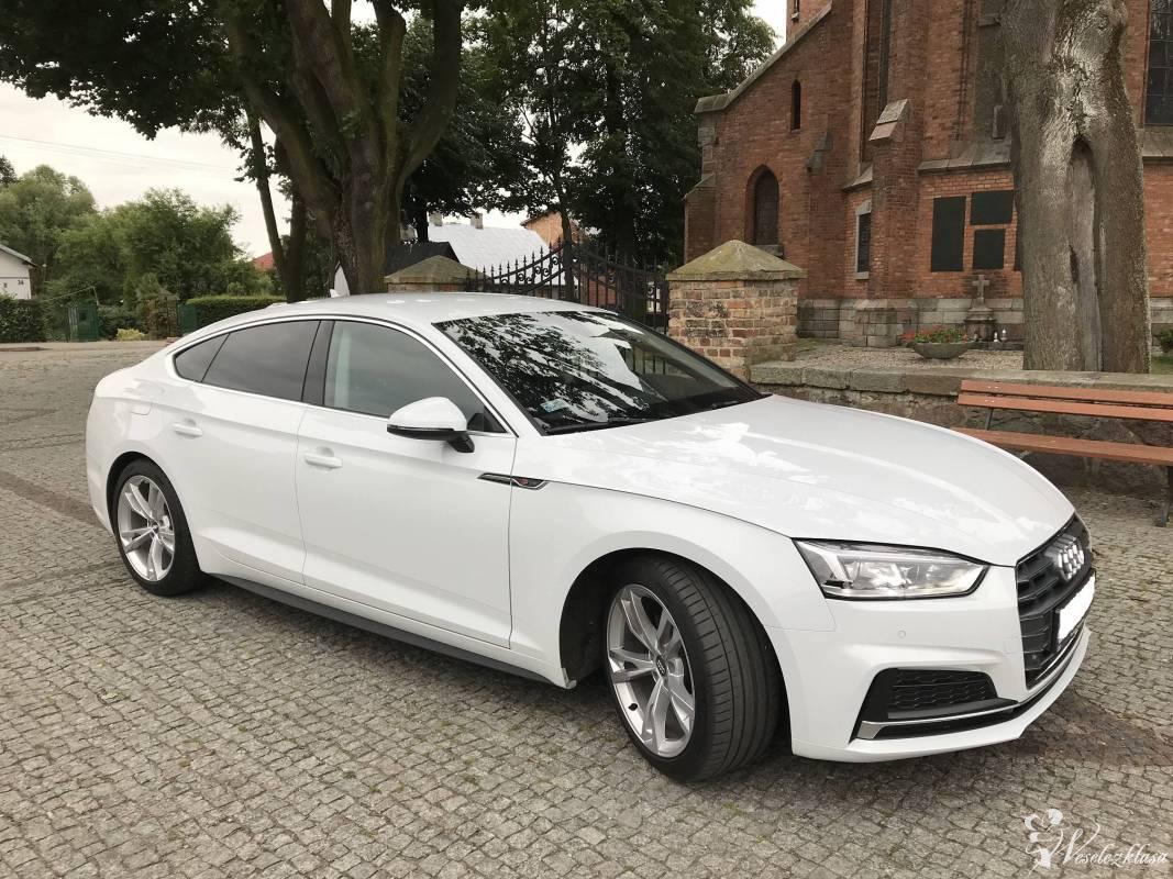 Białe Audi A5 S line, auto do ślubu - samochód na wesele | Auto do ślubu Płońsk, mazowieckie - zdjęcie 1