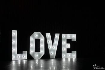 Klasyczny podświetlany napis LOVE | Napis Love Białystok, podlaskie