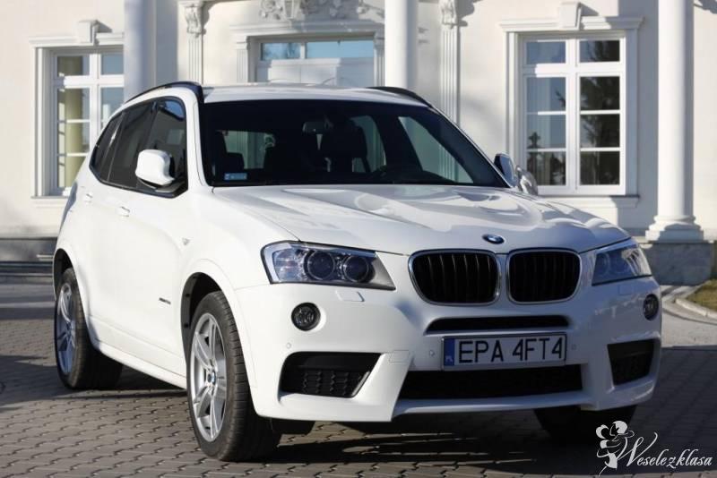 Białe BMW F25 SUV | Auto do ślubu Koniecpol, łódzkie - zdjęcie 1