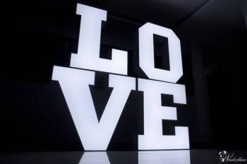 Kolorowy napis LOVE 3D RGB lub napis MIŁOŚĆ LED, Napis Love Kłobuck