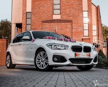Samochody do Ślubu - białe BMW - M Pakiet, *czarne* BMW - Lu, Samochód, auto do ślubu, limuzyna Bukowno
