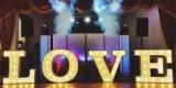 Świetlny napis LOVE - Idealny na dekorację ślubną! | Dekoracje światłem Gliwice, śląskie - zdjęcie 3