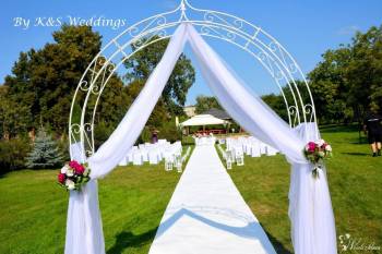 Kompleksowa organizacja uroczystości/asortyment plenerowy+DekoracjaSal, Wedding planner Uniejów