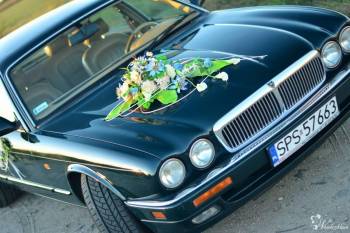 Jaguar XJ przedłużany KLASYK, Samochód, auto do ślubu, limuzyna Pszczyna
