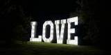 Podświetlany napis LOVE - wynajem | Dekoracje światłem Mszana Dolna, małopolskie - zdjęcie 5