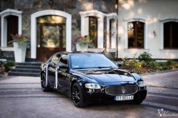 Maserati Quattroporte, Samochód, auto do ślubu, limuzyna Tyczyn