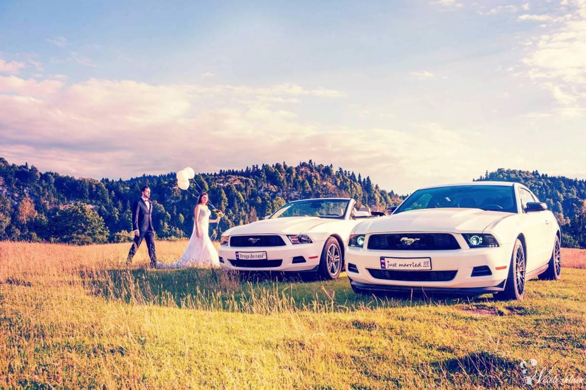 Mustang COUPE i CABRIO, którego z koników poprowadzisz w dniu ślubu:) | Auto do ślubu Nowy Sącz, małopolskie - zdjęcie 1